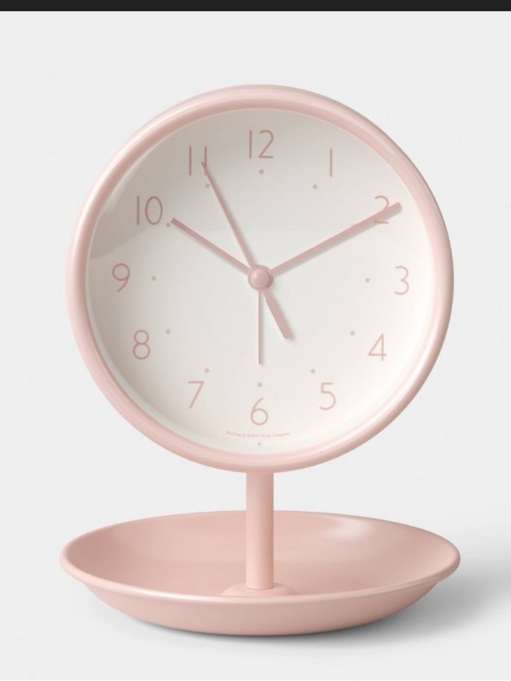 Trinket Tray Alarm Clock Pink - Room
Essentials™